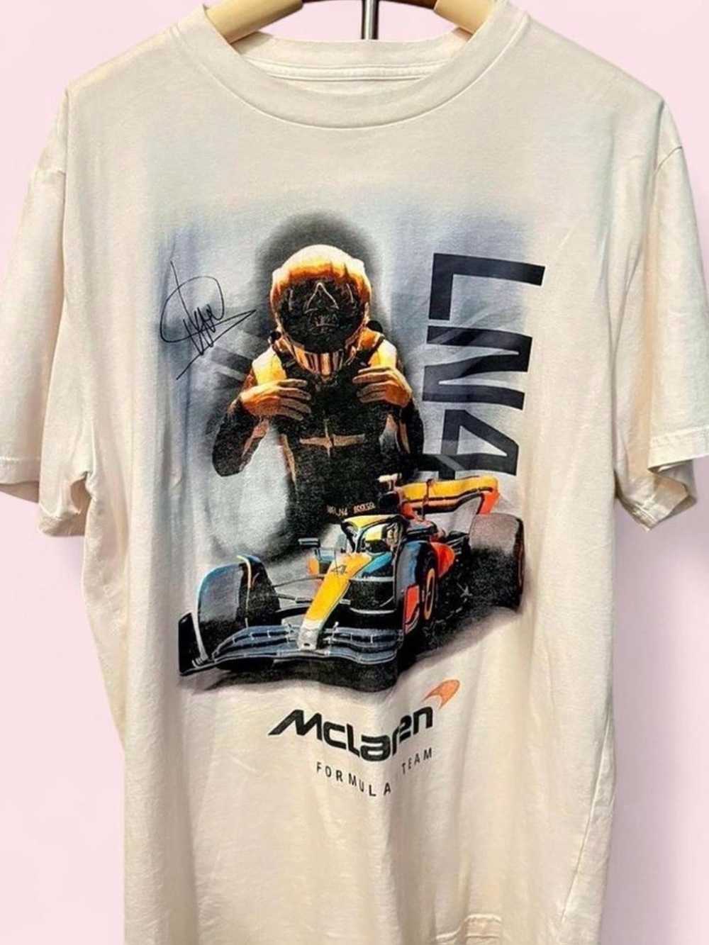 lando norris mclaren formula 1 tee